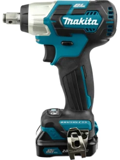 Makita TW161DSAJ 12V Li-Ion Accu Max Slagmoersleutel set (2x 2.0Ah accu) in Mbox - 165Nm - 1/2''