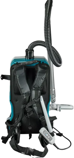 Makita VC011GL2NL1 XGT 40V Max Li-Ion Accu Rugstofzuiger Set (2x 8.0Ah) - 6L