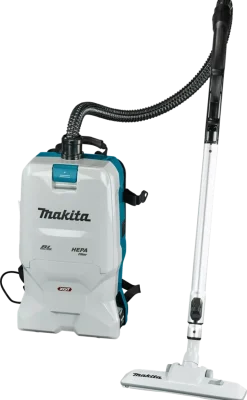 Makita VC011GM2NL1 XGT 40V Max Li-Ion Accu Rugstofzuiger Set (2x 4.0Ah) - 6L