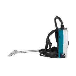 Makita VC011GU201 XGT 40V Max Accu rugstofzuiger body (2x 4.0Ah) - 6L