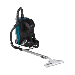 Makita VC011GU201 XGT 40V Max Accu rugstofzuiger body (2x 4.0Ah) - 6L