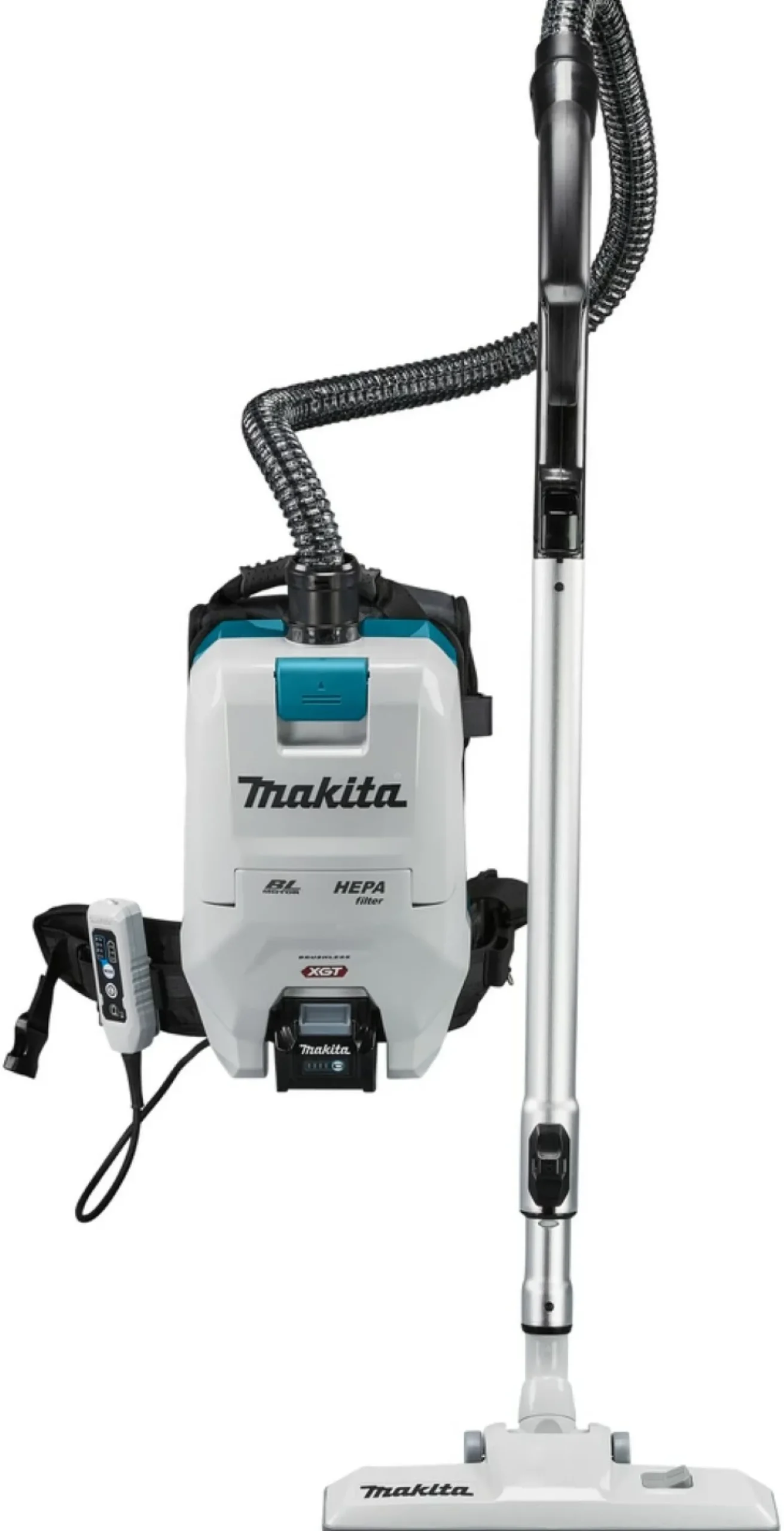 Makita VC008GZ 40V Max Li-Ion accu rugstofzuiger body - 2L - Koolborstelloos