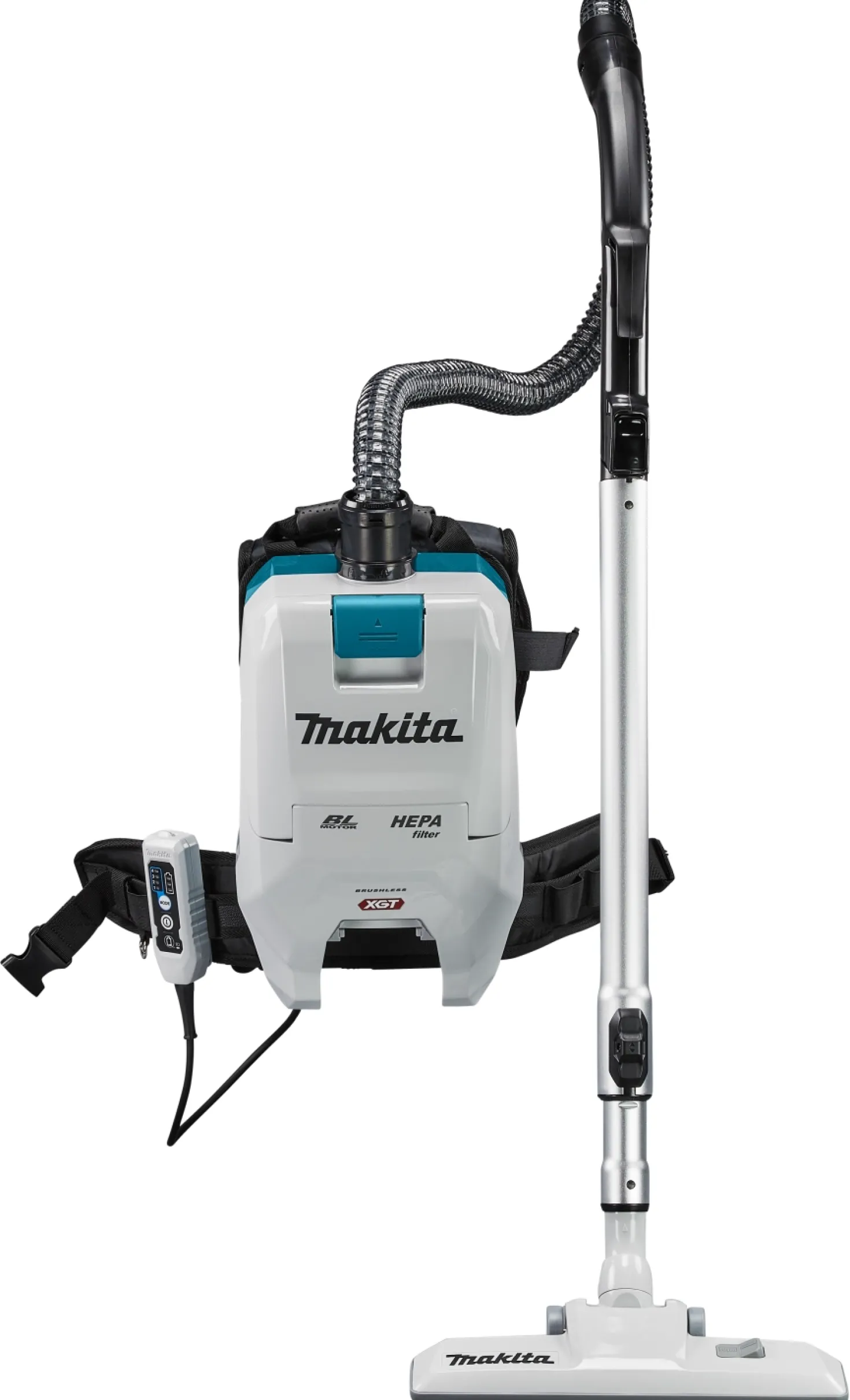 Makita VC008GZ 40V Max Li-Ion accu rugstofzuiger body - 2L - Koolborstelloos