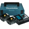 Makita 198116-4 18V Li-Ion accu starterset (2x 6,0Ah) in Mbox