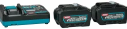 Makita 1911V6-0 40V Li-ion accu starterset (2x 5.0Ah accu) + lader