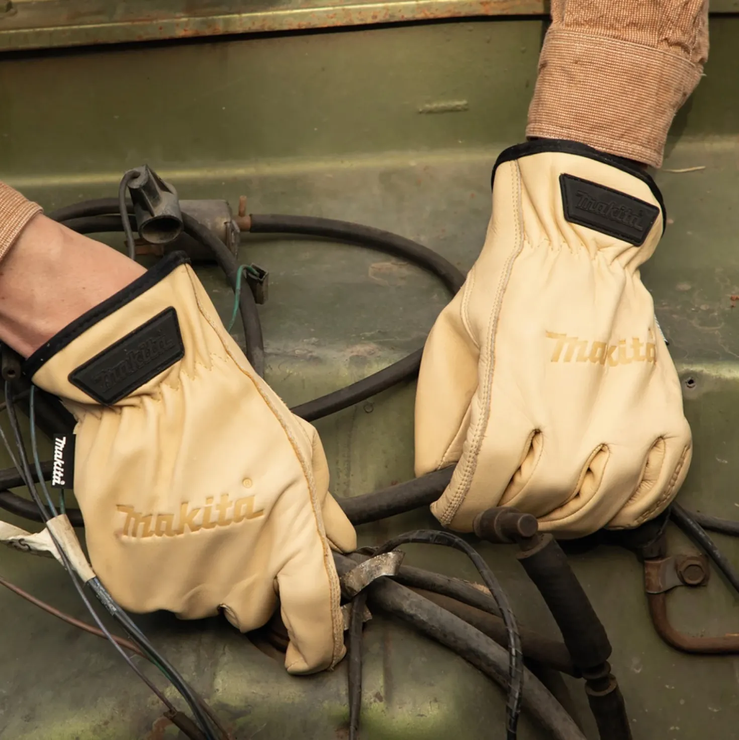 Makita Werkhandschoenen - Leder