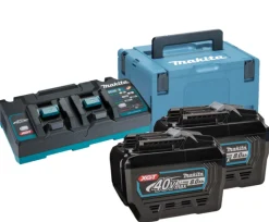 Makita 191Y97-1 40v XGT Li-ion accu starterset (2x 8.0Ah) + duolader in Mbox