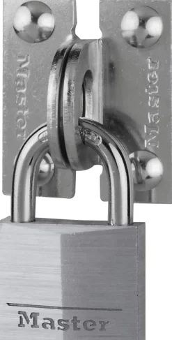 Master Lock 914060REURD Set aluminium hangslot 40mm en 2 hangslotogen