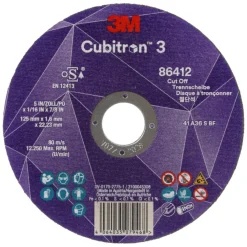 3M Cubitron 3 Doorslijpschijf - 230mm x 2mm x 22,23mm - K36 - T41 (25 stuks)