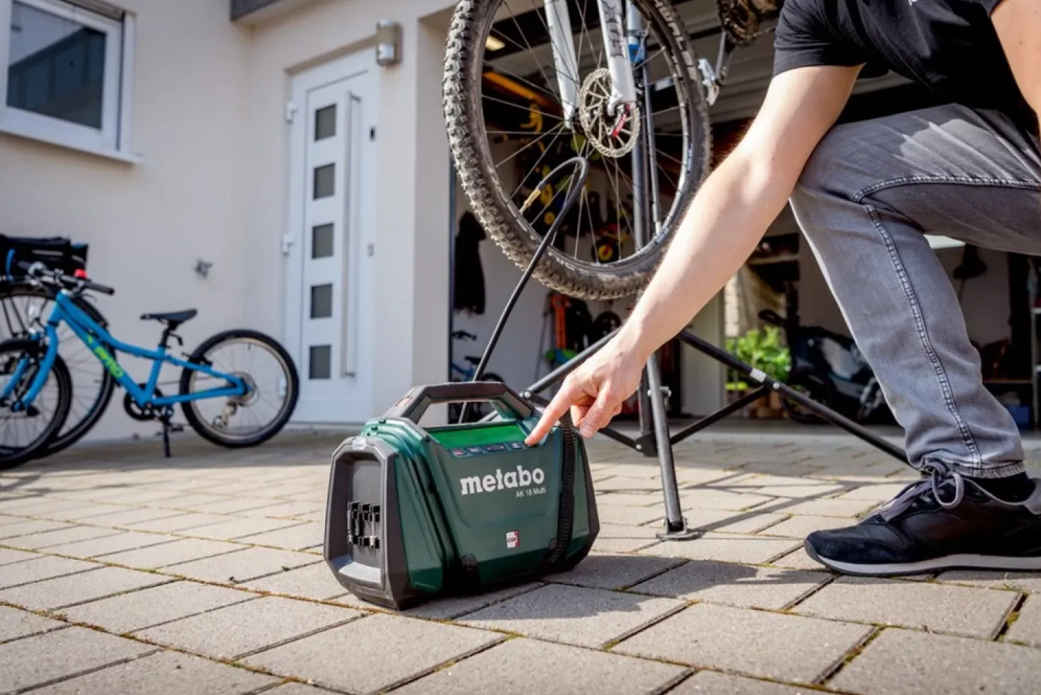 Metabo AK 18 MULTI 18V Li-ion accu compressor body - 11 bar