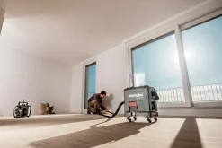 Metabo AS 18 L PC Li-Ion accu alleszuiger / bouwstofzuiger set (2x 5,2Ah Li-Power accu) - L-Klasse - 7,5L