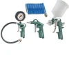 Metabo Basic 250-24 W Compressor + LPZ 4 toebehorenset - 1500W - 8 bar - 24L - 95 l/min