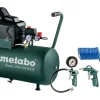 Metabo Basic 250-50 W OF Set Compressor + LPZ 4 toebehorenset - 1500W - 8 bar - 50L - 100 l/min