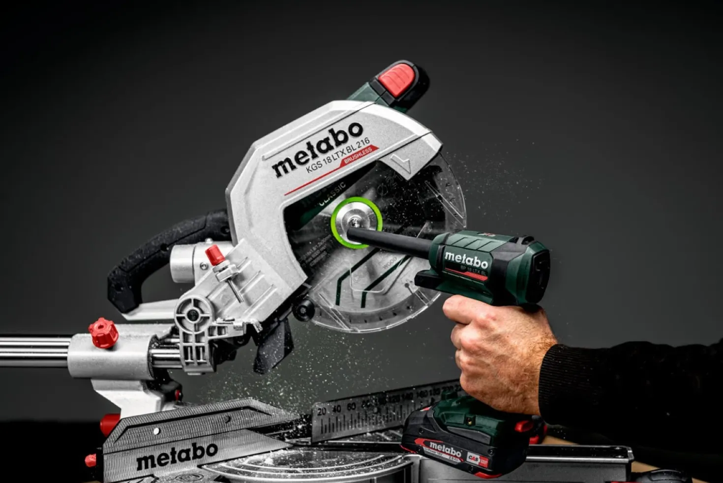 Metabo BP 18 LTX BL 18V accu blaaspistool body