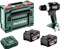 Metabo BS 18 LT BL 18V Li-Ion accu boor-/schroefmachine set (2x 4.0Ah Li-Power accu) in metaBOX - koolborstelloos