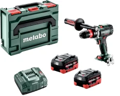 Metabo BS 18 LTX-3 BL Q I 18V LiHD accu boorschroefmachine set (2x 5.5Ah) in metaBOX - 130Nm - 68mm