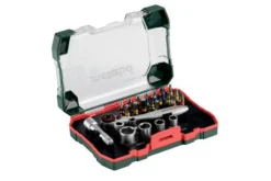 Metabo 626701000 26-delige Bit- en Ratel Set in cassette