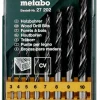 Metabo 627202000 8-delige Houtboren set in cassette - 3-10mm