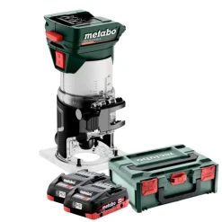 Metabo FMV 18 LTX BL 8 18V Li-ion accu kantenfrees set (2x 4.0Ah accu) in MetaBox