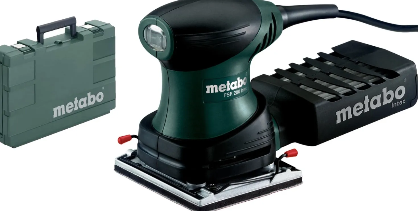 Metabo FSR 200 Intec Vlakschuurmachine in koffer - 200W - 114 x 102mm