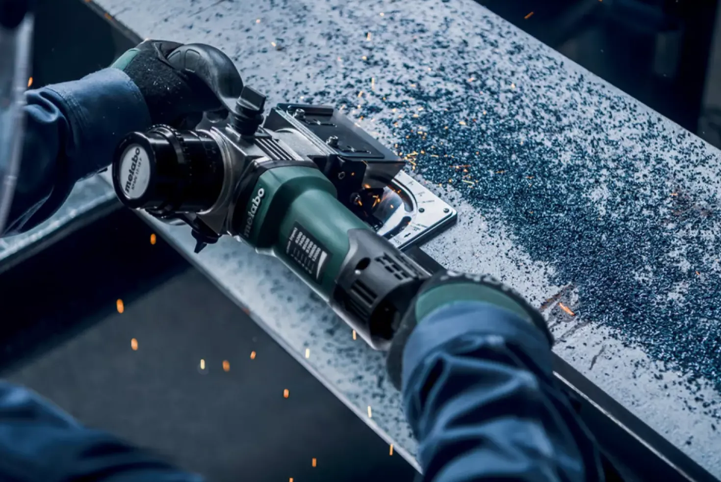 Metabo KFMV 17-15 F Metaalkantfrees in MetaBox - 1700W