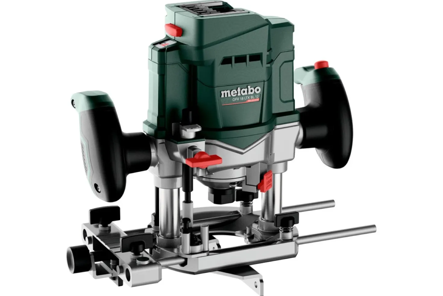Metabo OFV 18 LTX BL 12 18V Li-ion accu bovenfrees body in Metabox