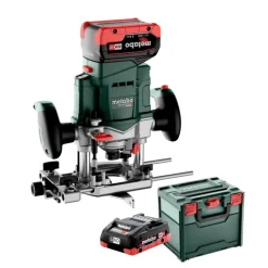 Metabo OFV 18 LTX BL 12 18V Li-ion accu bovenfrees set (2x 5.5Ah accu) in MetaBox