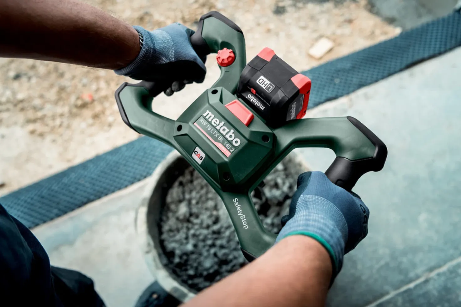 Metabo RW 18 LTX BL 140-2 18V Li-ion accu mixer body - 140mm