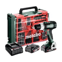 Metabo SB 18 L Mobile workshop 18V Li-ion accu klopboor-/schroefmachine set (2x 2.0Ah accu) in koffer incl. 78-Delige accessoiresset
