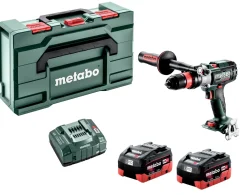 Metabo SB 18 LTX-3 BL Q I 18V LiHD accu klopboormachine set (2x 5.5Ah accu) in metaBOX - 130Nm - 68mm