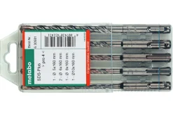 Metabo 630581000 SDS-Plus 5 delige Pro 4 Hamerborenset