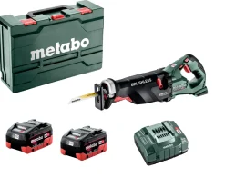 Metabo SSEP 18 LTX BL MVT 18V Li-ion Accu reciprozaag set (2x 8.0Ah LiHD accu) in metaBOX