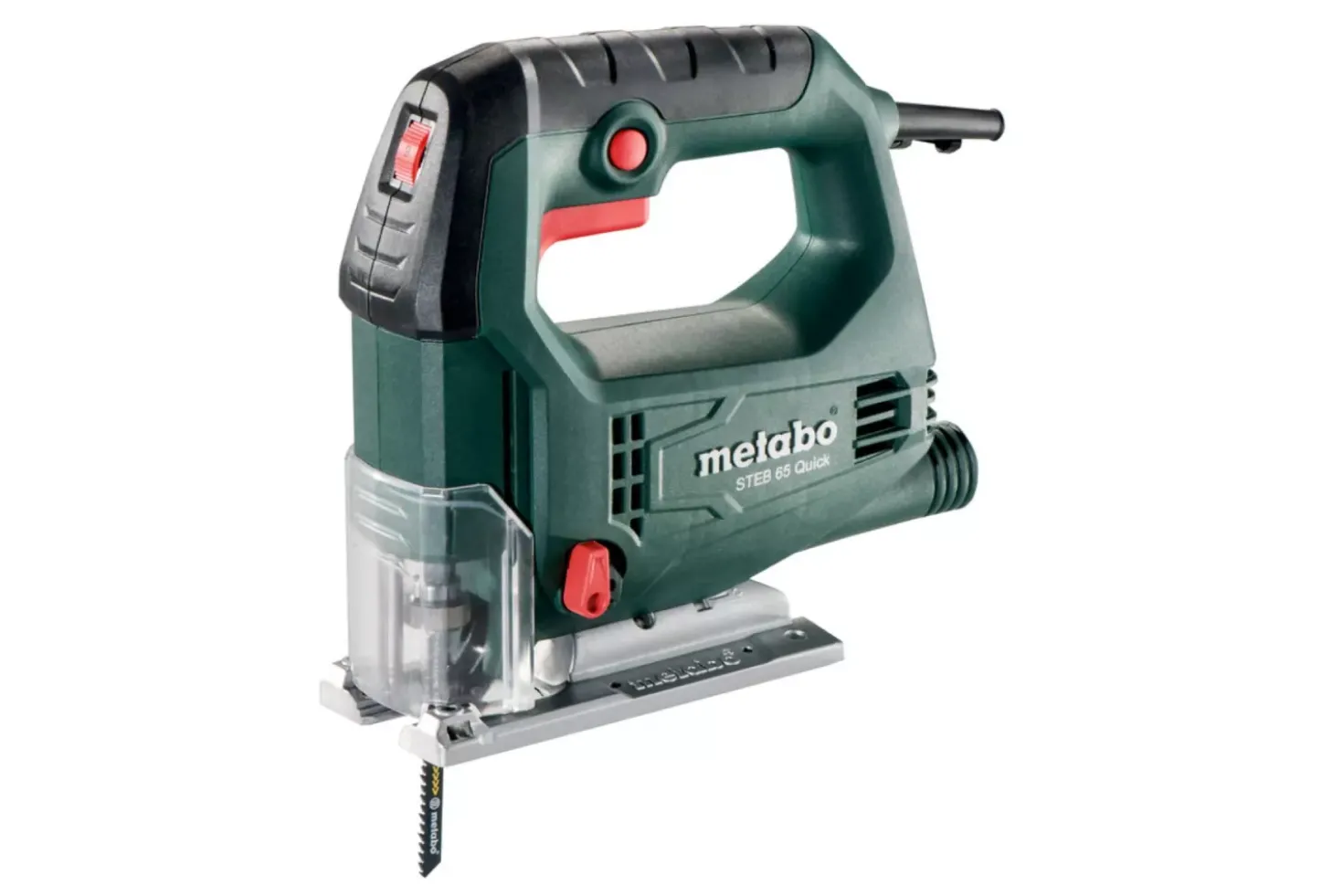 Metabo STEB 65 QUICK SET Decoupeerzaag incl. 20 zaagbladen in koffer - 450W - D-greep - variabel