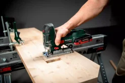 Metabo ST 18 LT 130 BL 18V Li-ion accu decoupeerzaag body in MetaBox - T-greep