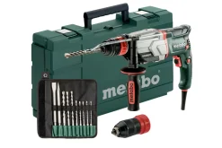 Metabo UHE 2660-2 Quick Set SDS-plus Combihamer incl. 10 delig boor- en beitelset in koffer - 800W - 2.8J
