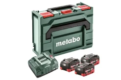 Metabo 685069000 18V Accu starterset (3x 5.5Ah LiHD accu) + oplader in MetaBox
