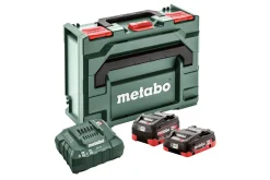 Metabo 685136000 18V LiHD accu starterset (1x 4.0Ah + 1x 5.5Ah accu) + lader in MetaBox