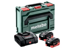 Metabo 685304000 18V Li-ion accu starterset (2x 10.0Ah accu) + lader in MetaBox