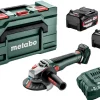 Metabo WB 18 LT BL 11-125 Quick 18V Li-Ion Accu-slijper set (2x 5.2Ah) in MetaBox