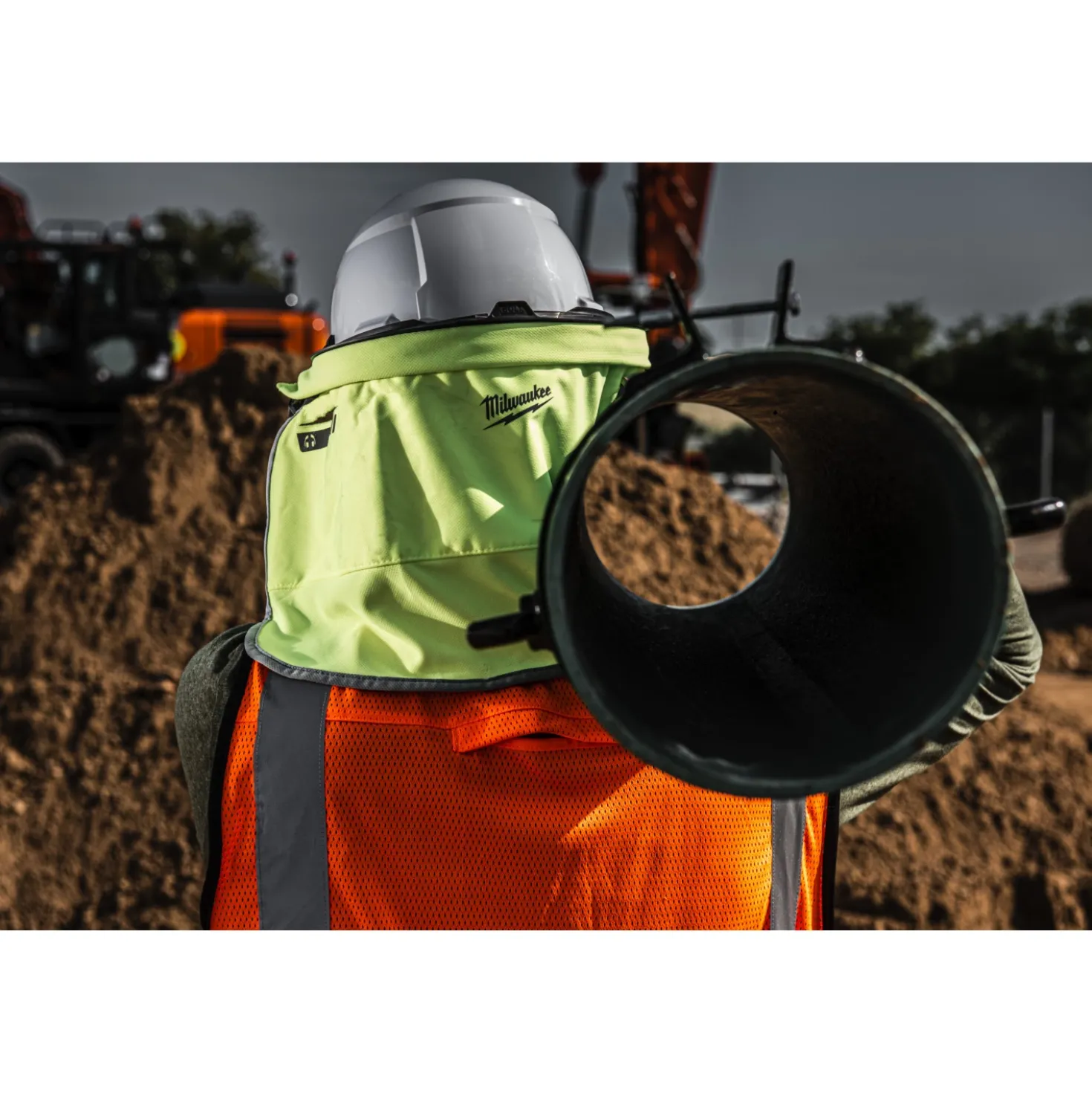 Milwaukee BOLT Zonneklep - geel