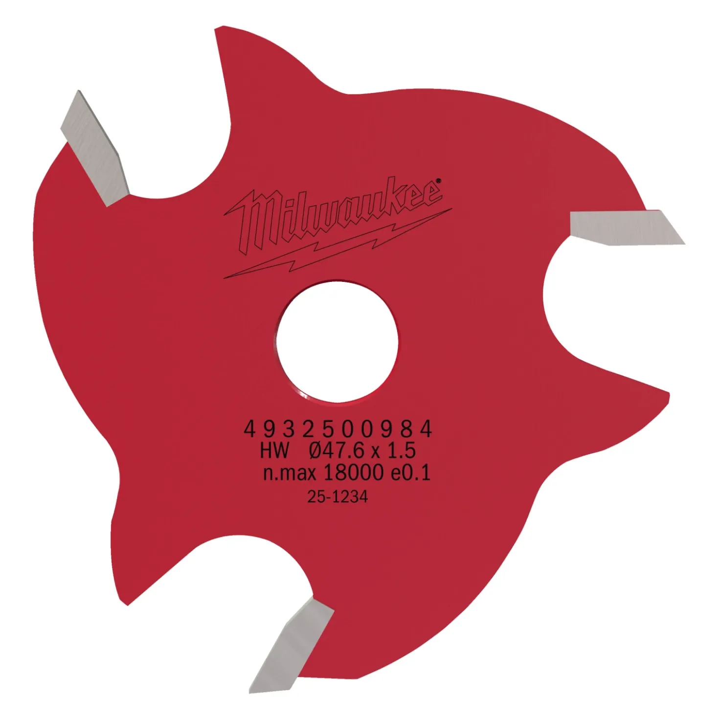 Milwaukee 4932500984 Carbide Slotfrees - 8" - 1,5mm