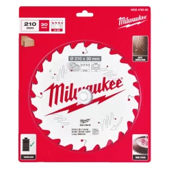 Milwaukee 4932478095 Cirkelzaagblad voor tafelzaag - 210x30x1,9mm - 24T
