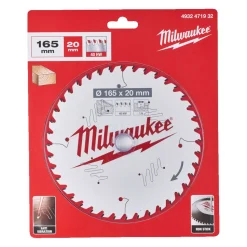 Milwaukee 4932471932 Cirkelzaagblad - 165x20x1,6mm - 40T
