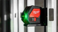 Milwaukee CLL-C Kruislijnlaser - 2 lijnen - 30m - Groen - IP54