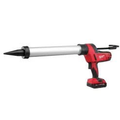 Milwaukee C18 PCG/600A-201B 18V Li-Ion Accu lijm- en kitspuit set (1x 2.0Ah accu) incl. worsthouder in tas