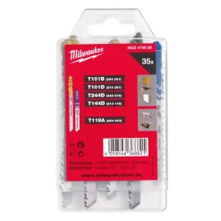 Milwaukee 4932479088 Decoupeerzaagbladen set - T-receptie - 35 stuks
