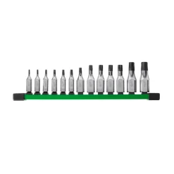 Milwaukee 4932480565 10-delige Bitset 1/4" en 3/8" FOUR FLAT TX