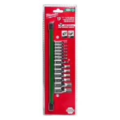 Milwaukee 4932480565 10-delige Bitset 1/4" en 3/8" FOUR FLAT TX
