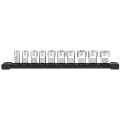 Milwaukee 4932492507 10-delige Bitset 3/8" FOUR FLAT op rail