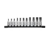 Milwaukee 4932480567 11-delige Bitset 3/8" FOUR FLAT inbus